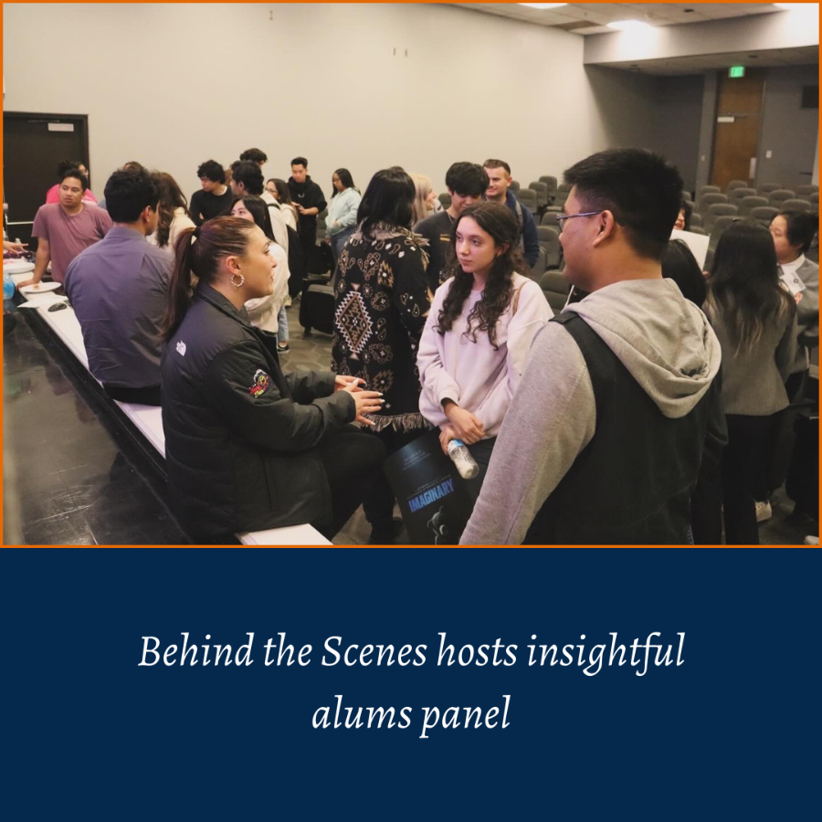 Behind the Scenes hosted a successful alumni panel