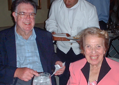 Arnold Miller, shown with his wife Beverly