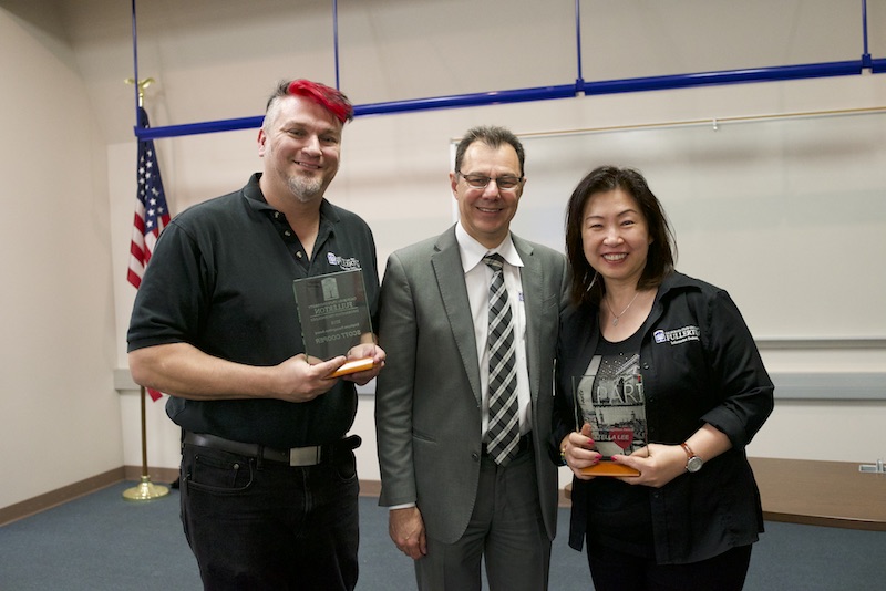 IT Award Winners Stella Lee and Scott Cooper