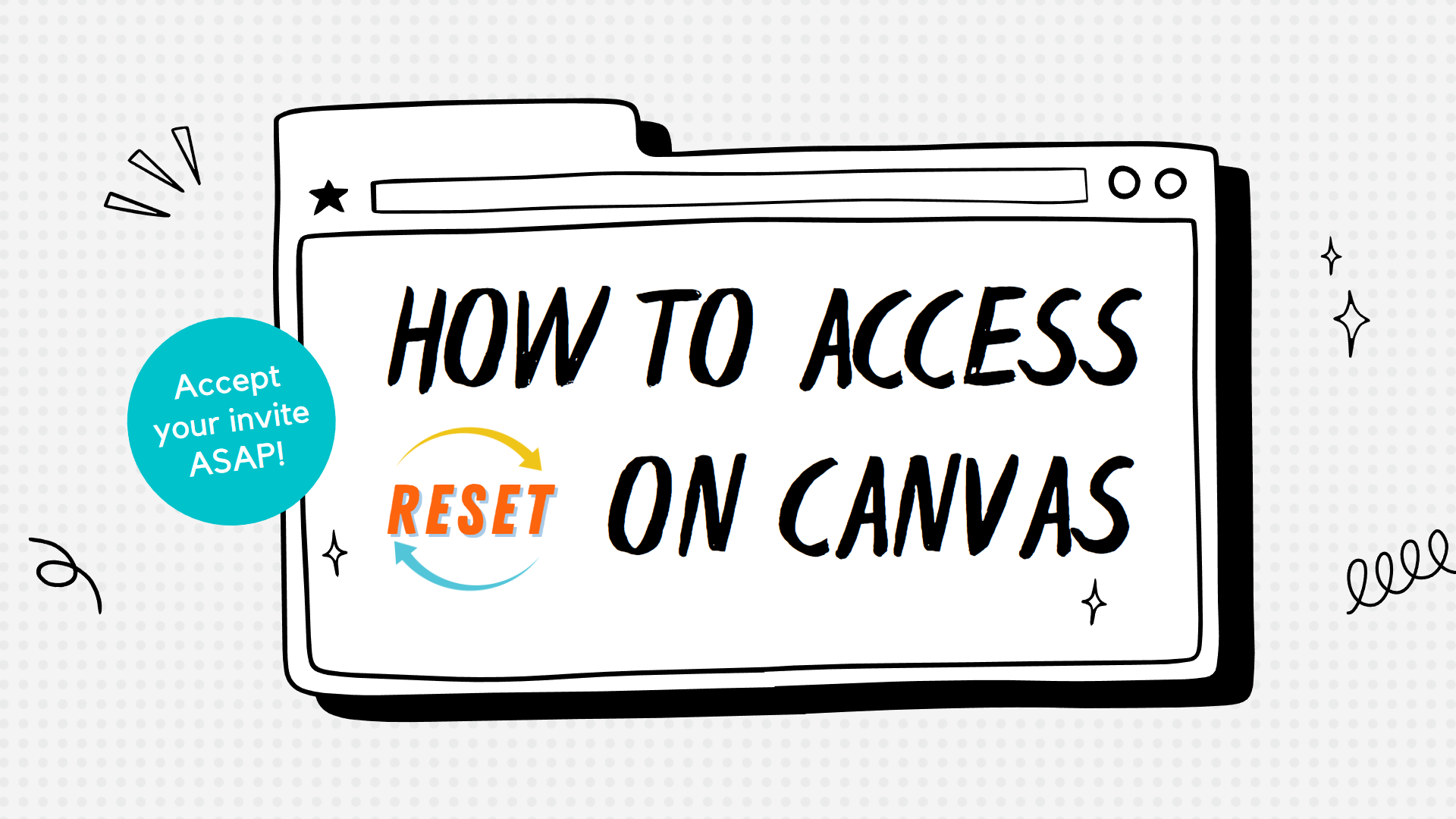 Accessing CANVAS VIDEO with VOICE RESET Instructions