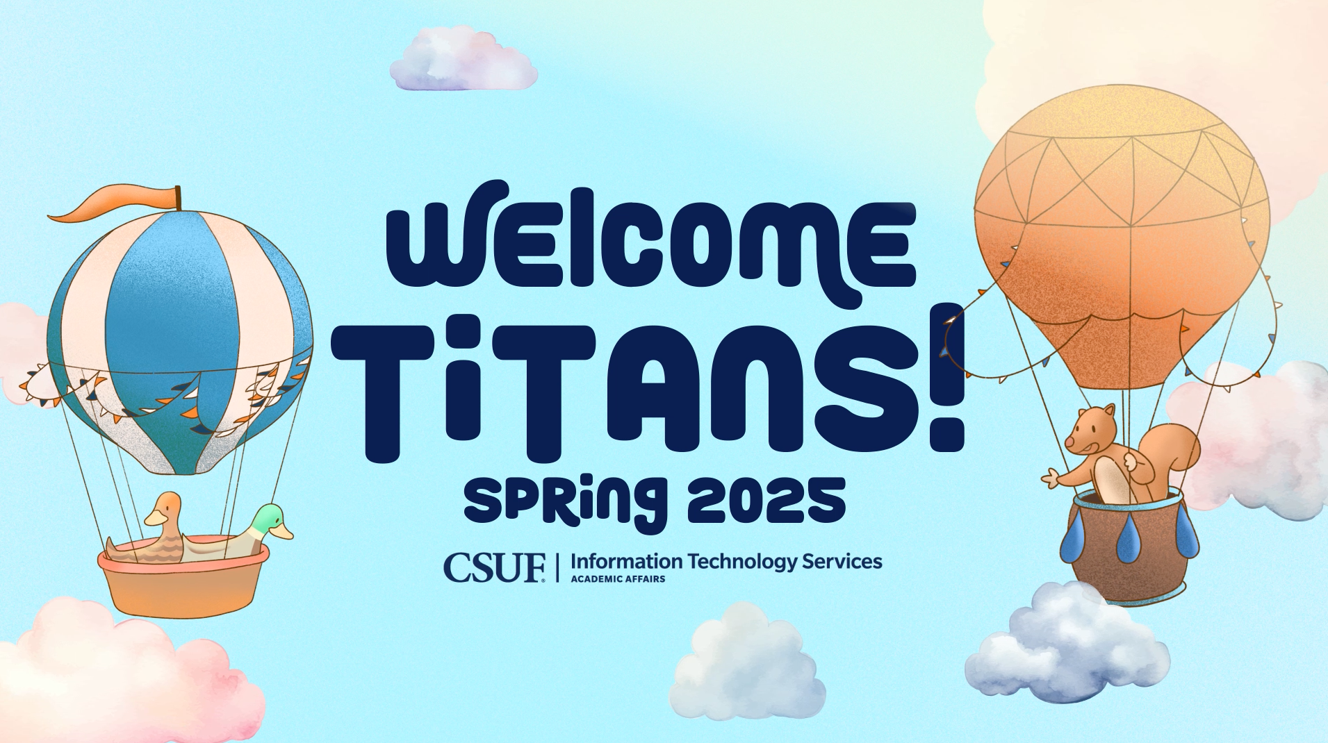 Welcome Titans! Spring 2025