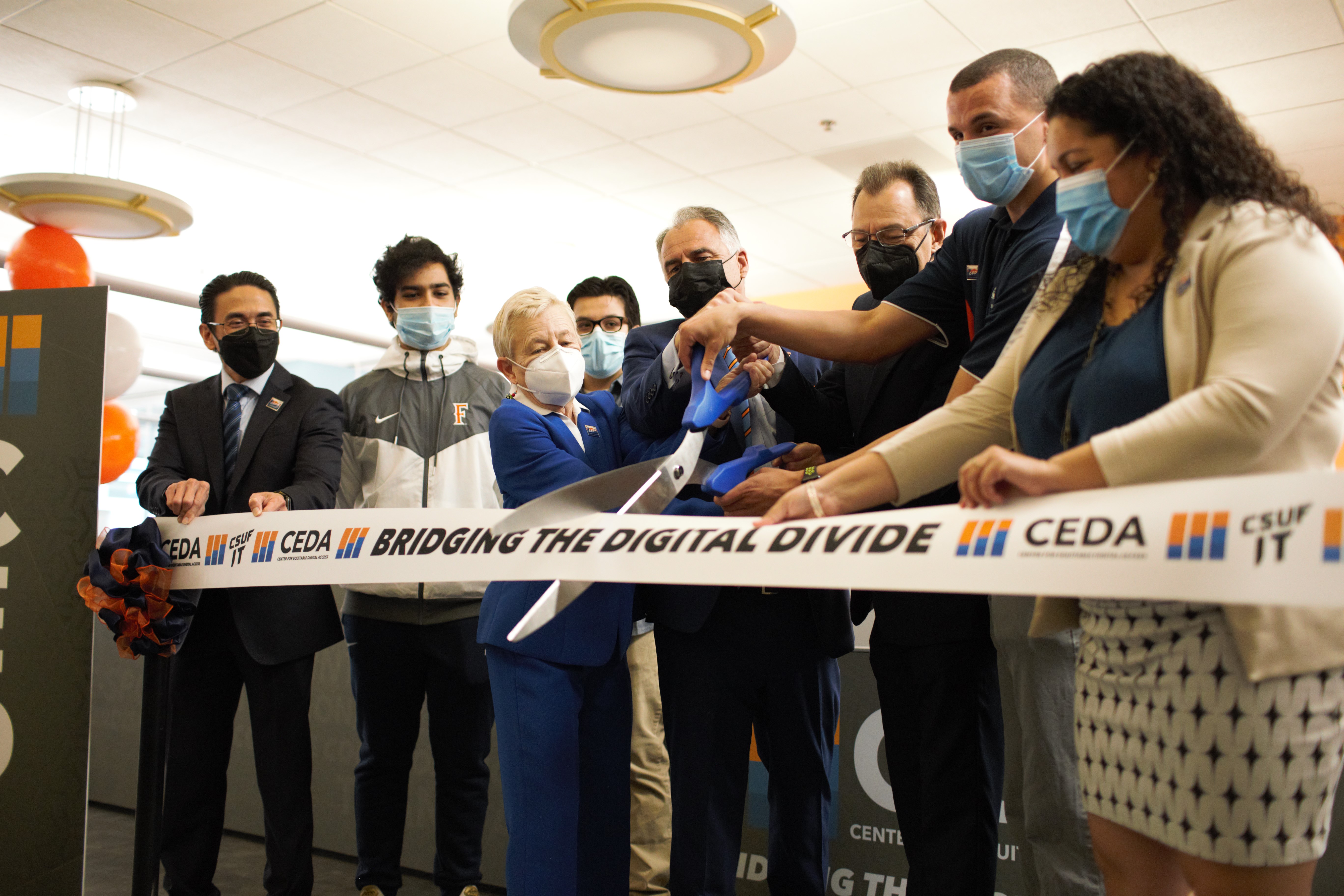 Image of CEDA Grand Opening Ribbon Cutting