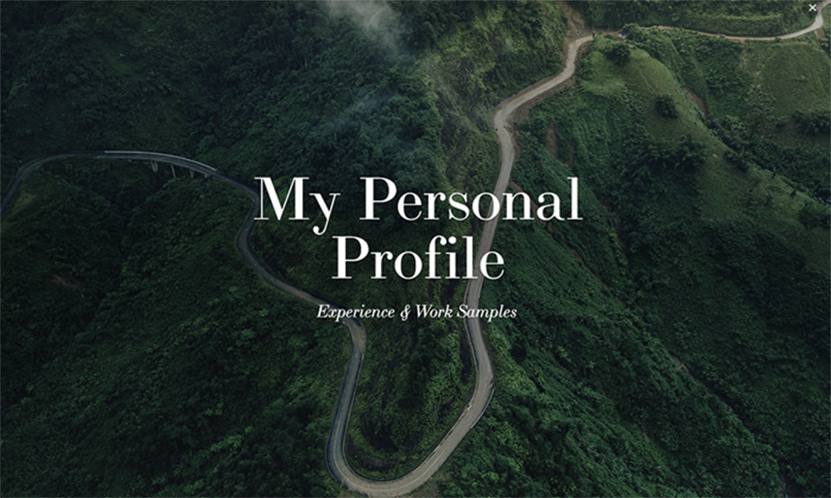 My personal profile