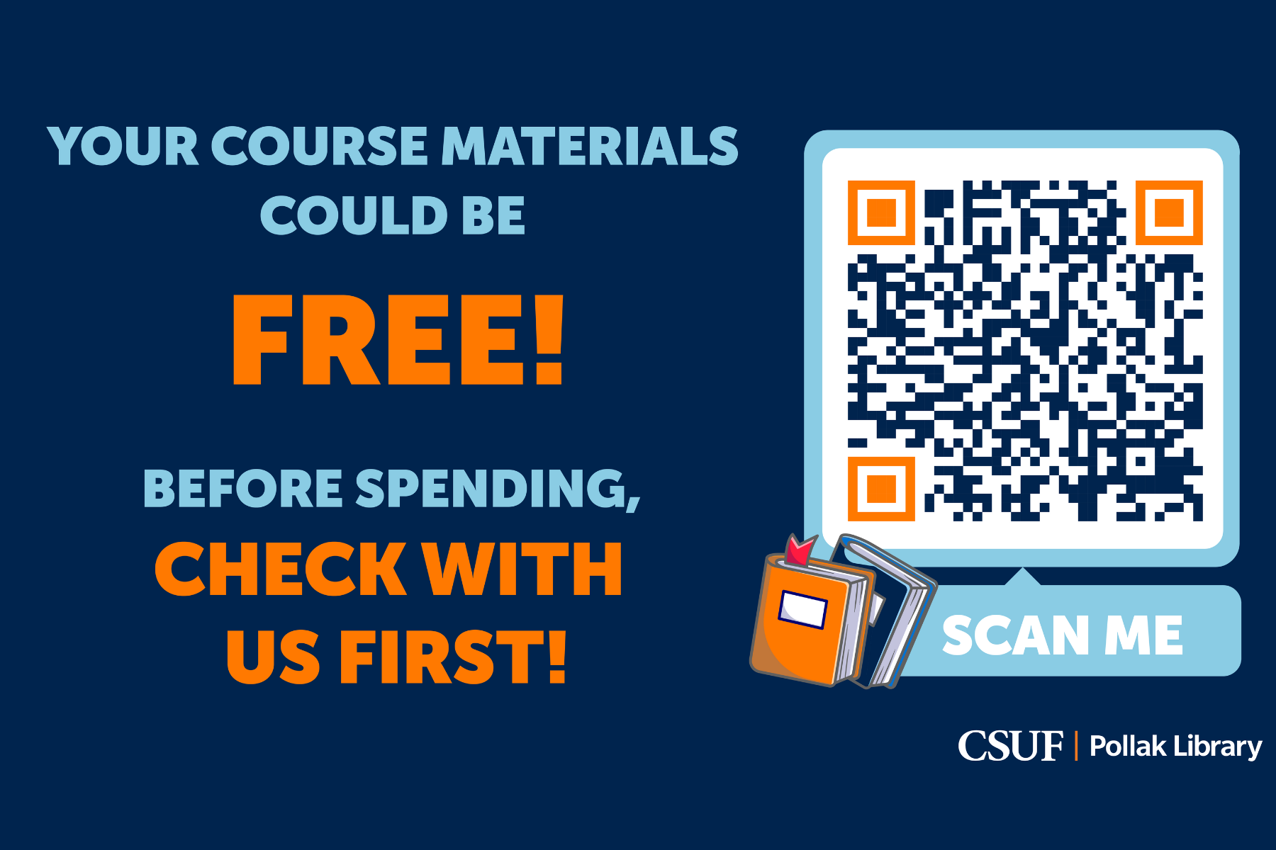 Course material qr code