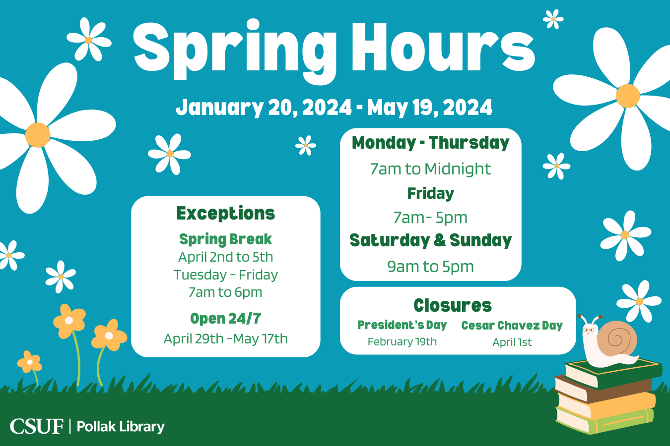 Spring Hours update