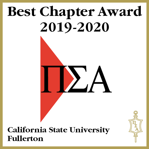 Best Chapter Award 2020