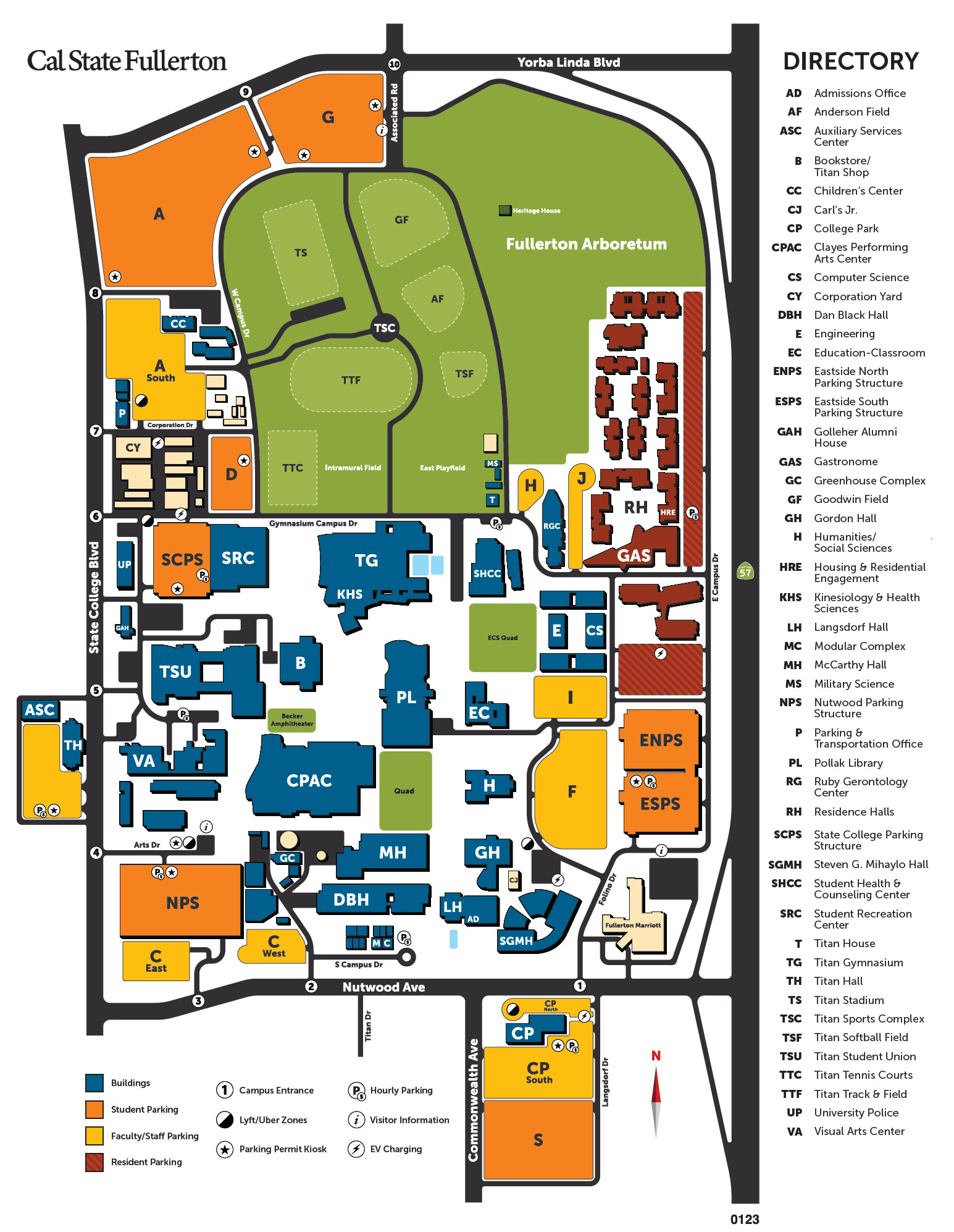 Csuf Campus Map - Lusa Sissie