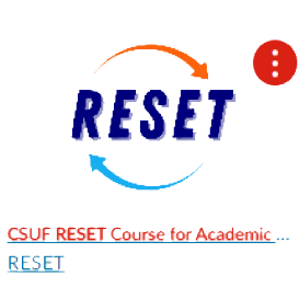 reset for academic notice